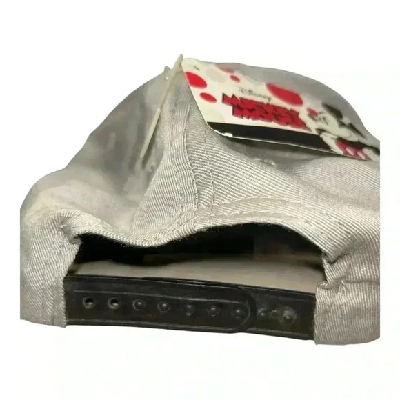 NET Embroidered Mickey Mouse Ball Cap Hat, Snapback, Disney gray Black - Picture 7 of 8